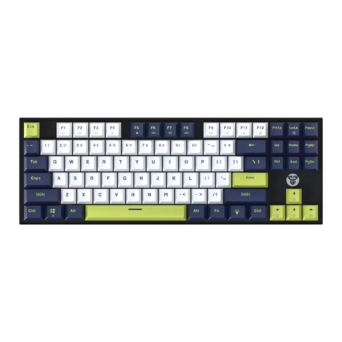 Fantech Atom87S MK877S Mori RGB Mechanical Gaming Keyboard - White