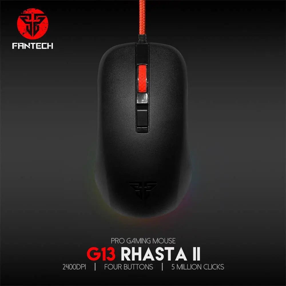 Fantech Rhasta II G13 Gaming Mouse - Black