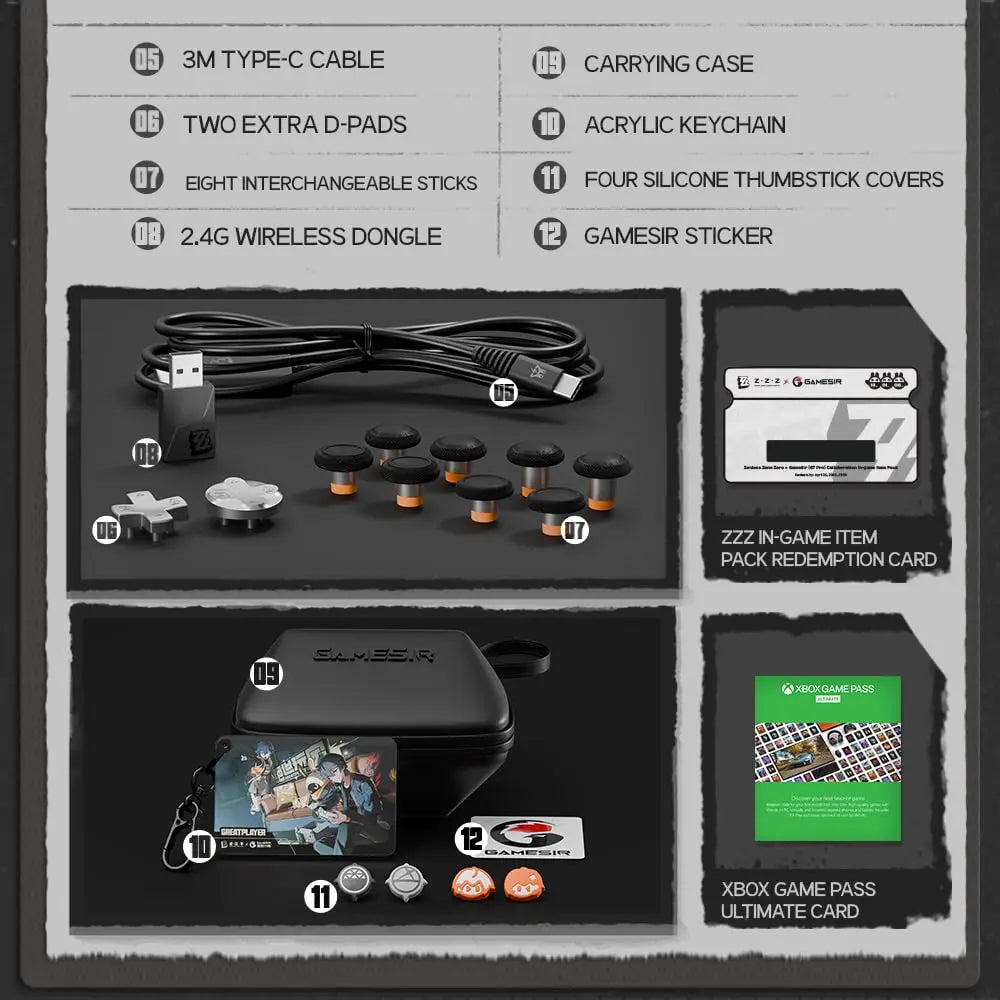 GameSir G7 Pro Wireless Gaming Controller - Zenless Zone Zero Edition