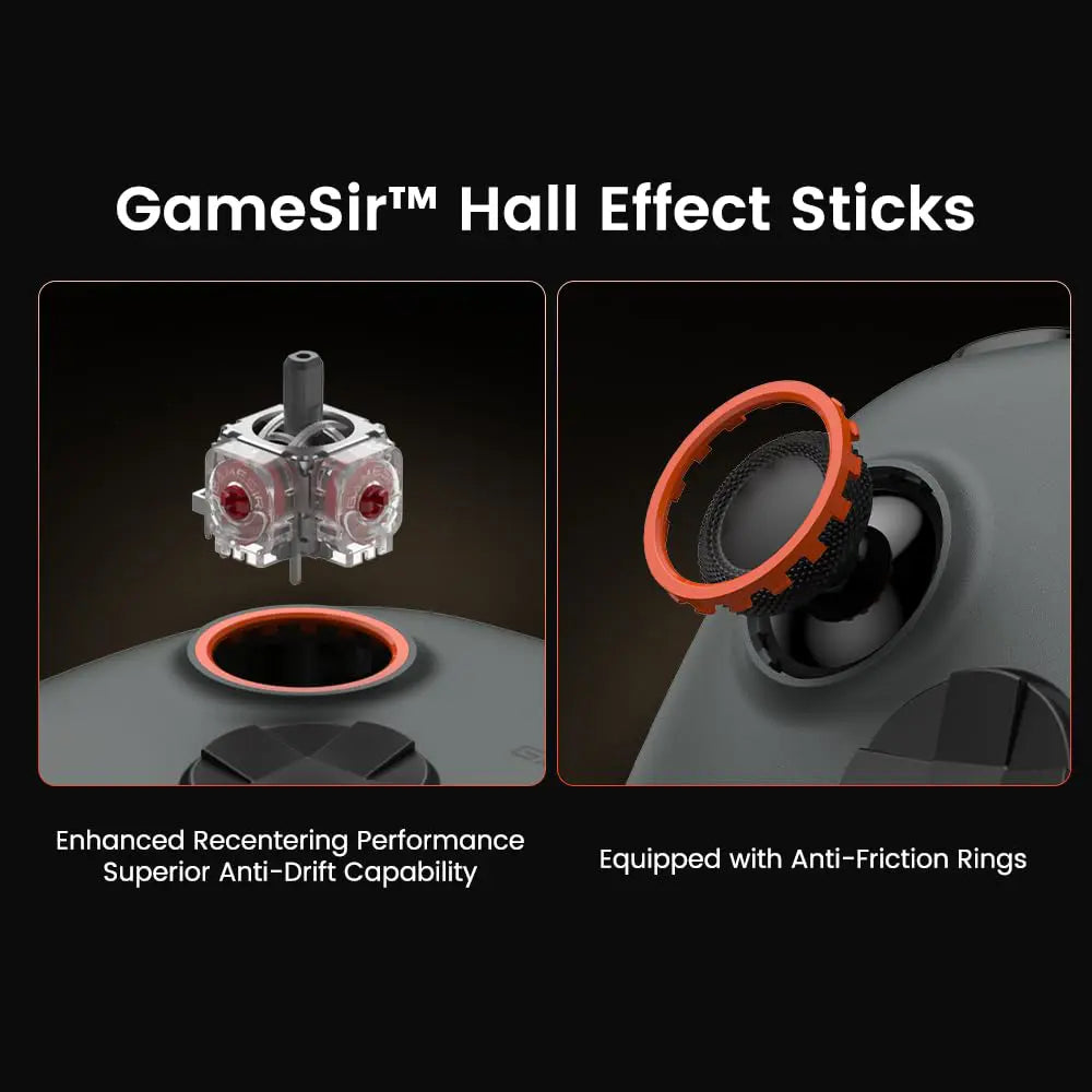 GameSir Nova 2 Lite Wireless PC Controller with Hall Effect - Champion Edition