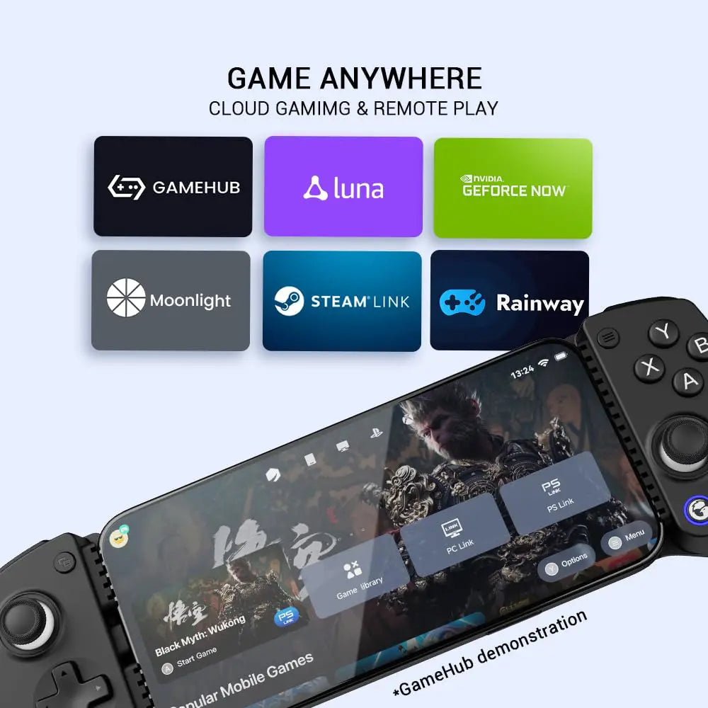 GameSir X5 Lite Mobile Gaming Controller - Moonlight White