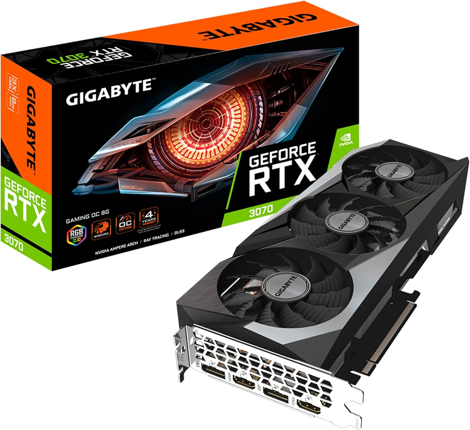 Gigabyte RTX 3070 Gaming OC 8G Graphic Card - PakByte Computers