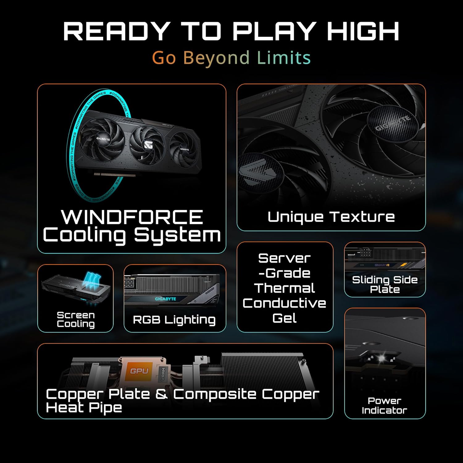 Gigabyte Radeon RX 9060 XT Gaming OC 16G Graphics Card - PakByte Computers