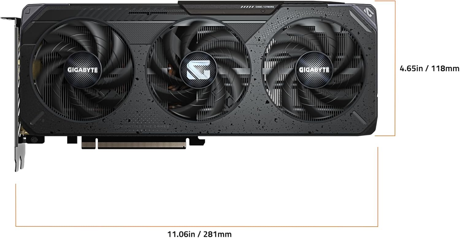 Gigabyte Radeon RX 9060 XT Gaming OC 16G Graphics Card - PakByte Computers