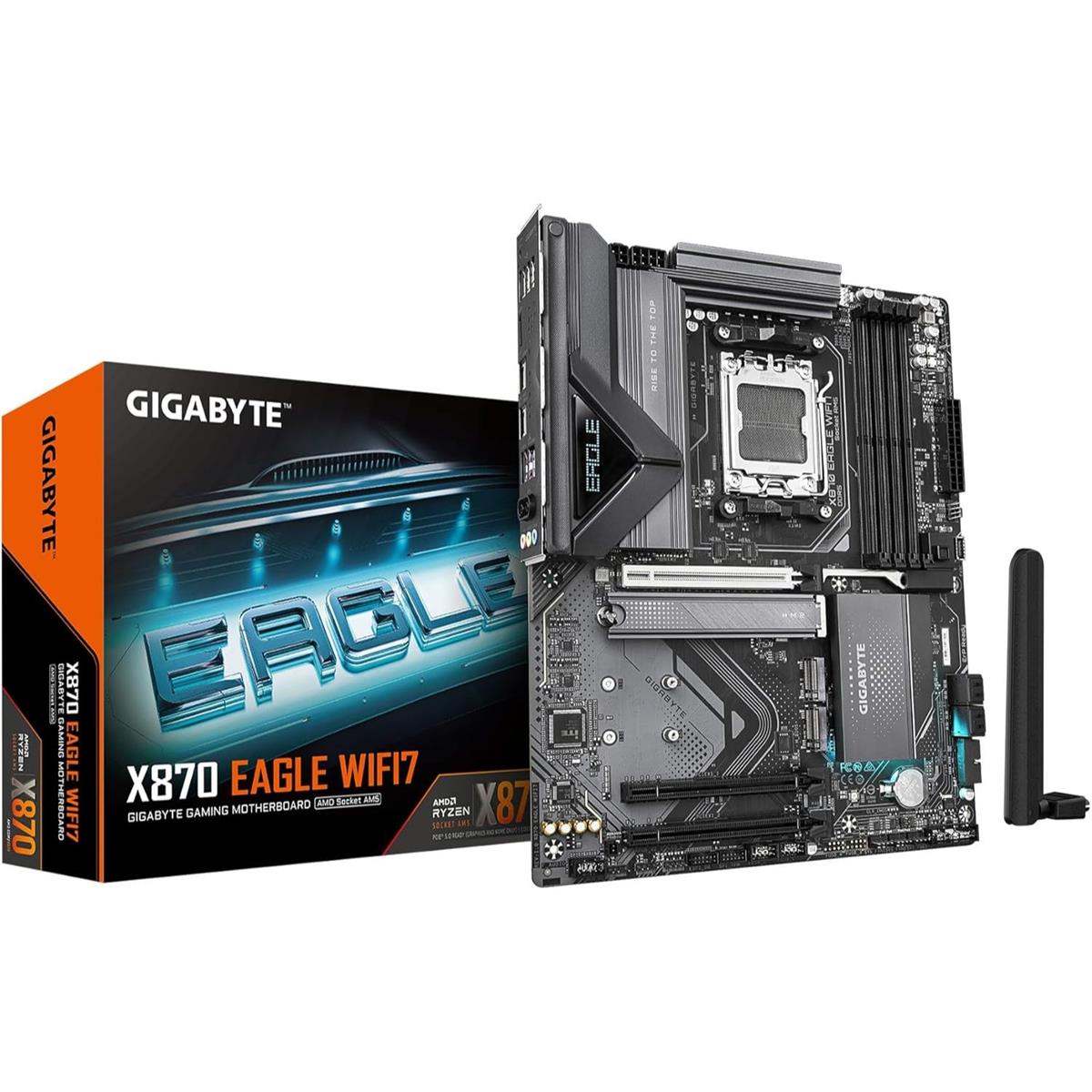 Gigabyte X870 Eagle Wifi7 AMD AM5 ATX DDR5 LGA 1718 Motherboard