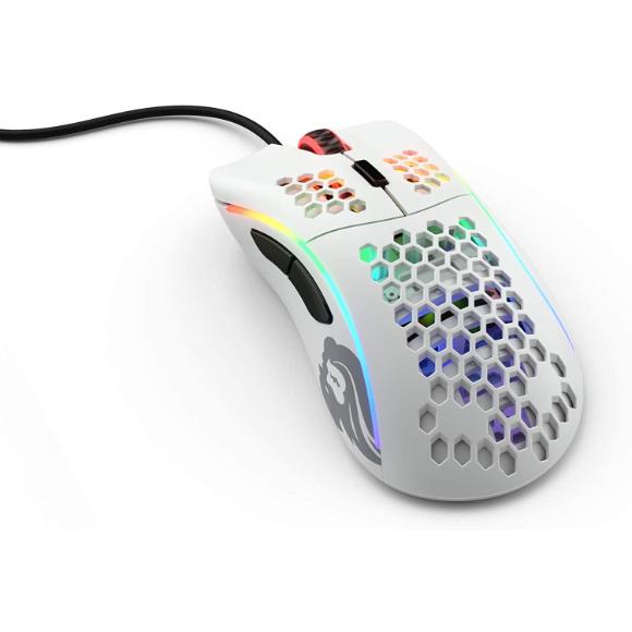 Glorious Model D- (Minus) Lightweight Gaming Mouse, Matte White (GLO-MS-DM-MW) - PakByte Computers