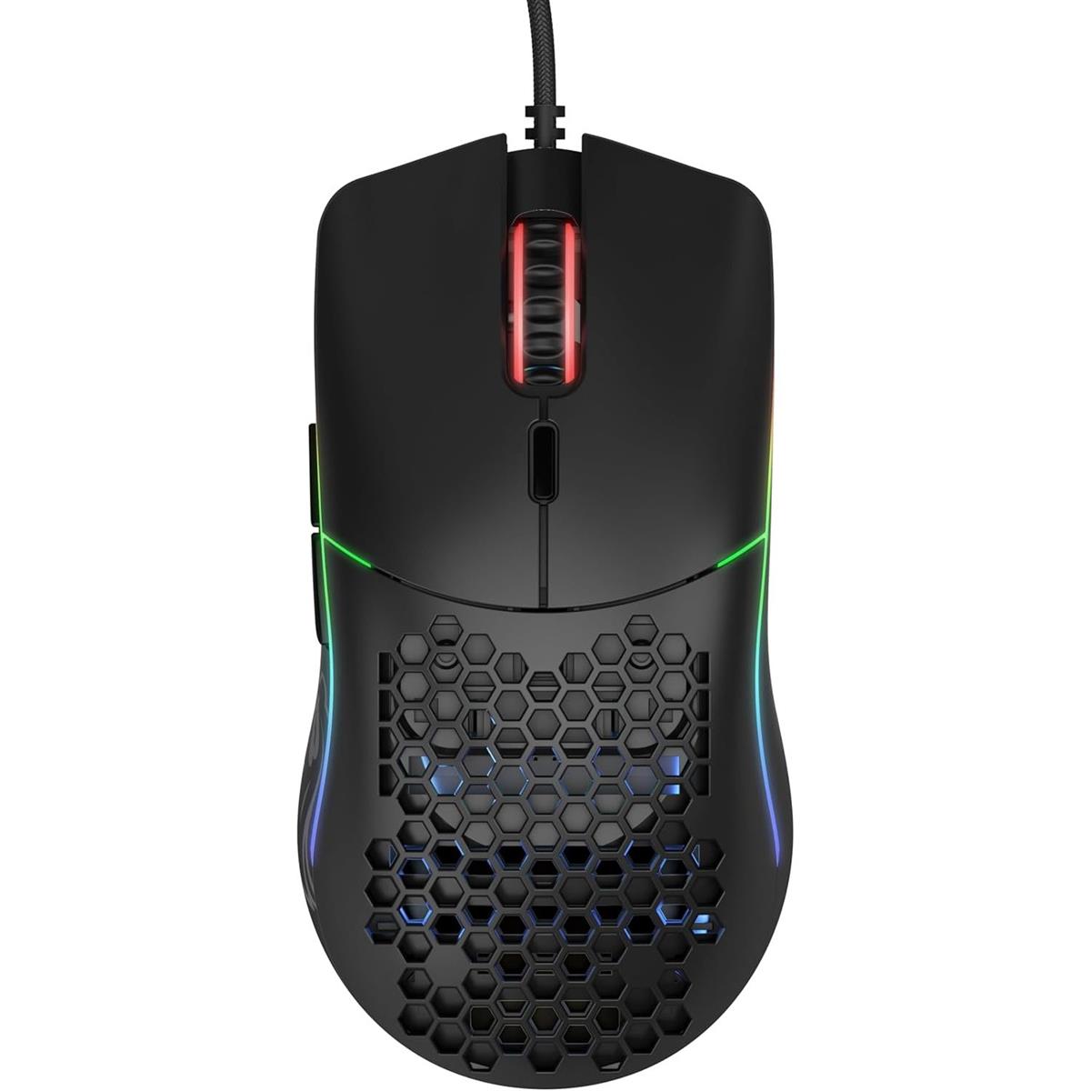 Glorious Model O Wired Gaming Mouse 67g Superlight Honeycomb Design - Matte Black