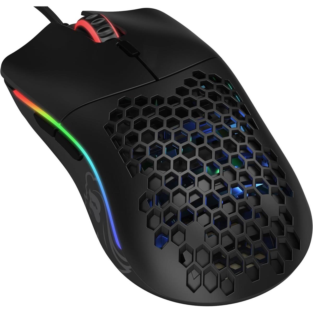 Glorious Model O Wired Gaming Mouse 67g Superlight Honeycomb Design - Matte Black - PakByte Computers