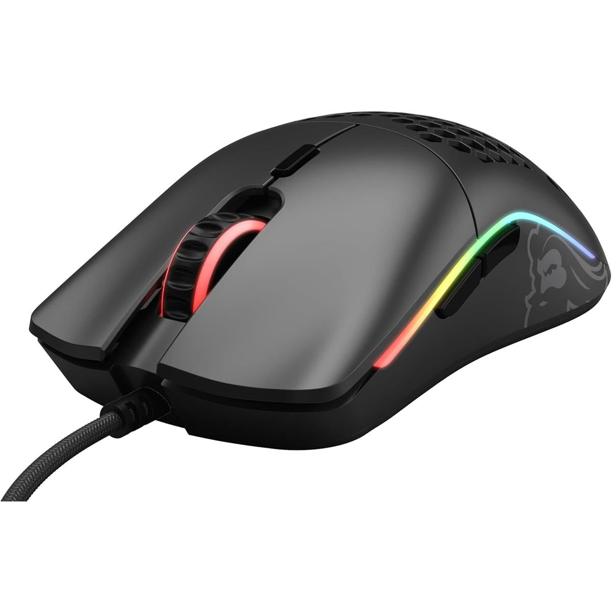Glorious Model O Wired Gaming Mouse 67g Superlight Honeycomb Design - Matte Black - PakByte Computers