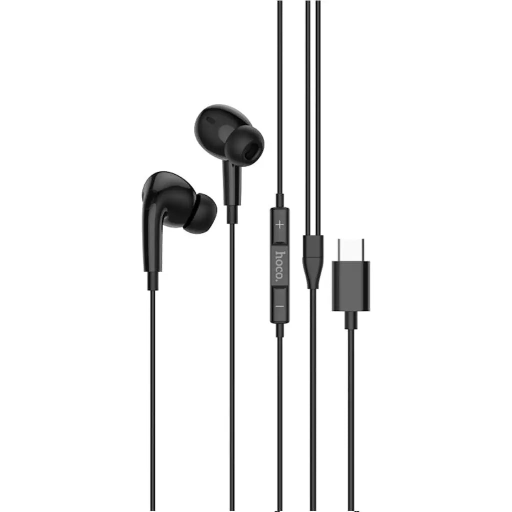Hoco M101 Pro Crystal Sound Wire Controlled Digital Earphones With Microphone