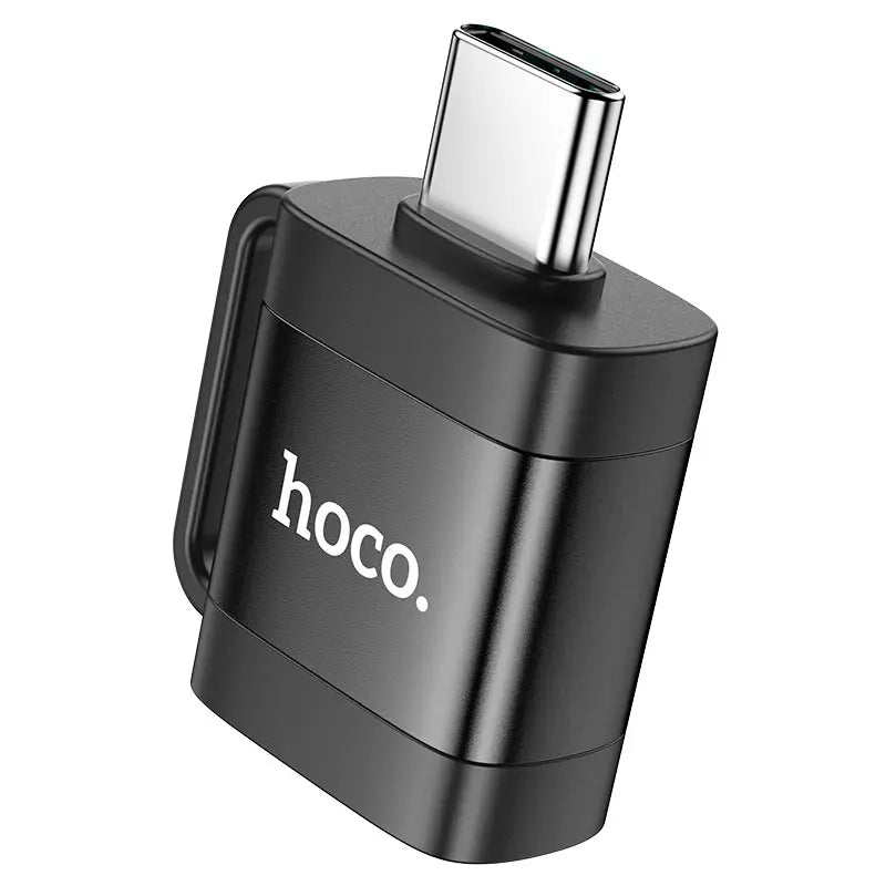HOCO UA31C – Type-C Male to USB Female OTG Adapter - Black