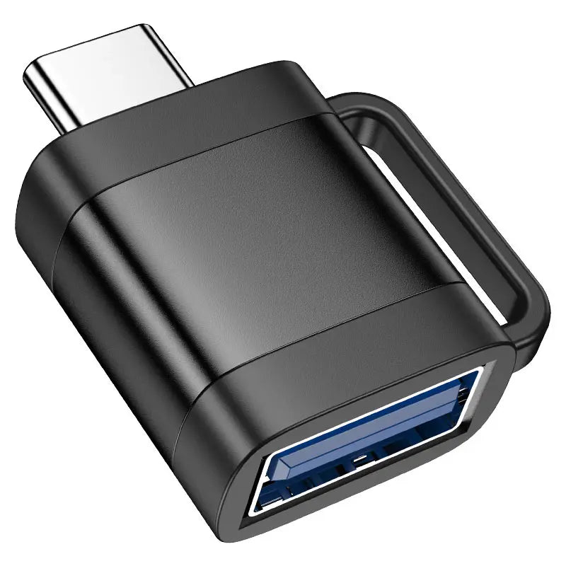 HOCO UA31C – Type-C Male to USB Female OTG Adapter - Black