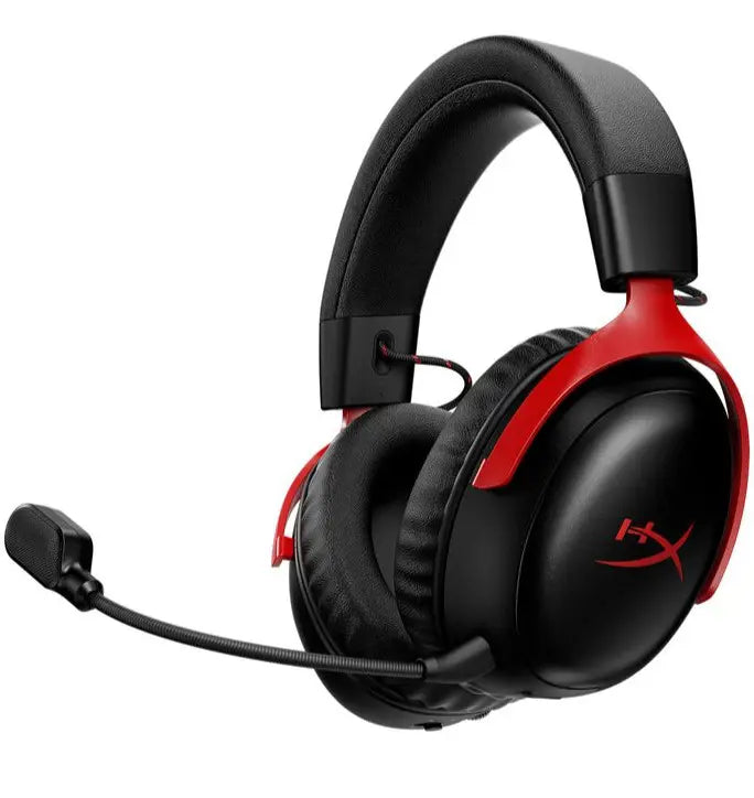 HyperX Cloud III S Wireless Gaming Headset - Black/Red