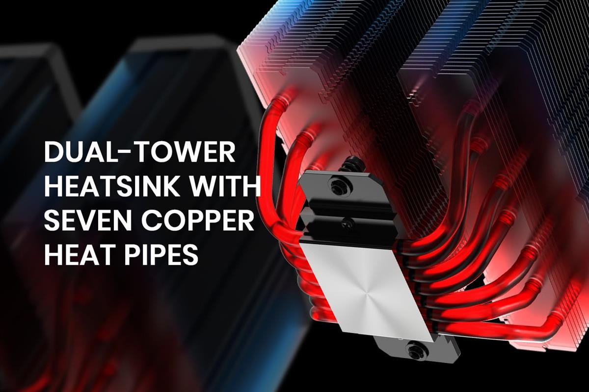 ID-Cooling FROZN A720 CPU Air Cooler - Black - PakByte Computers