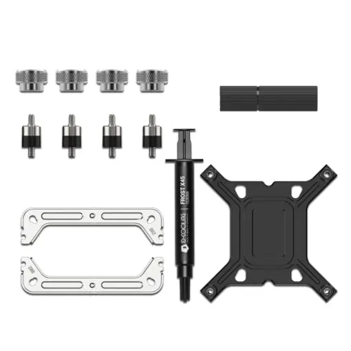 ID-COOLING FX240 LCD ARGB 240mm AIO Liquid CPU Cooler - White