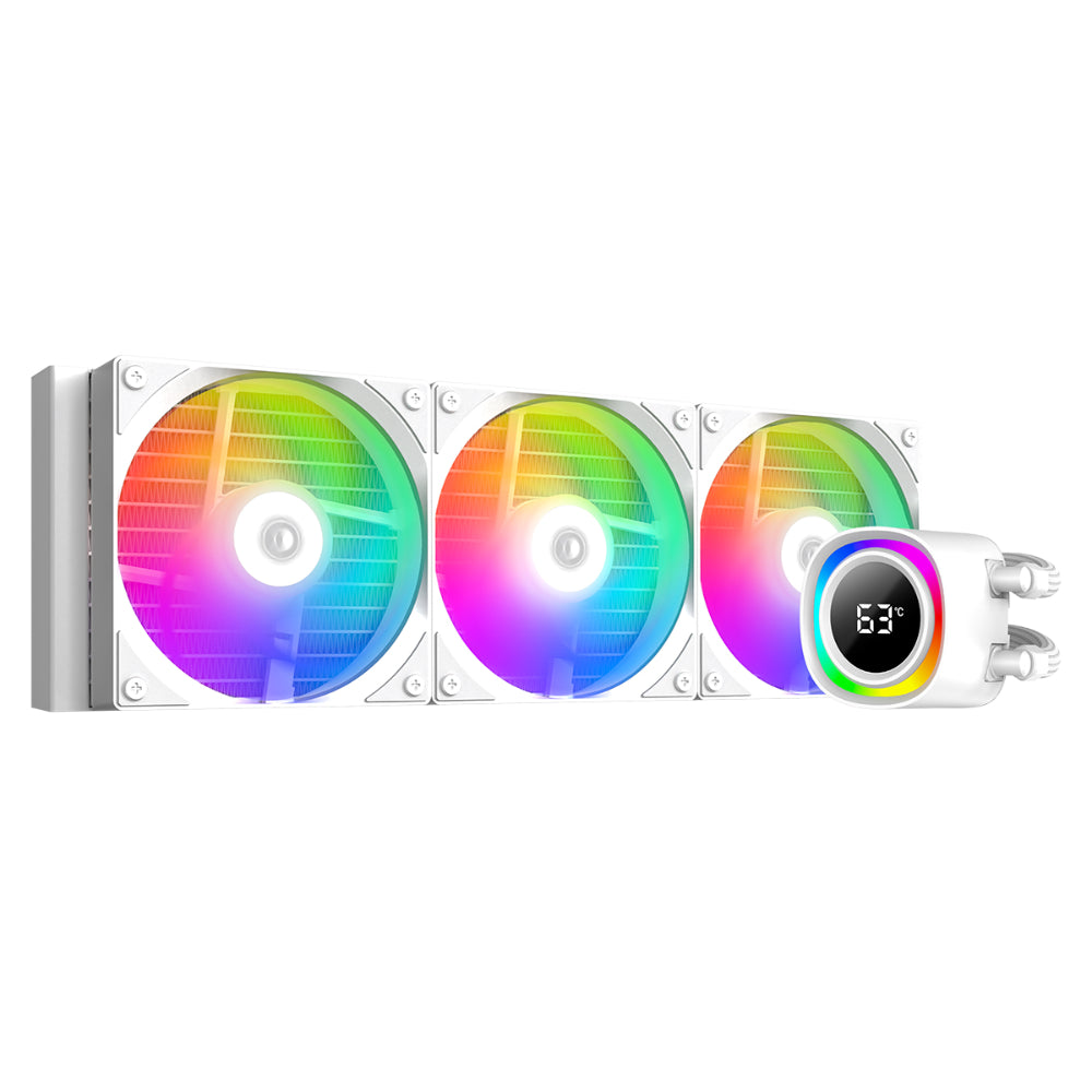 ID-COOLING FX360 TD ARGB 360mm AIO Liquid CPU Cooler - White
