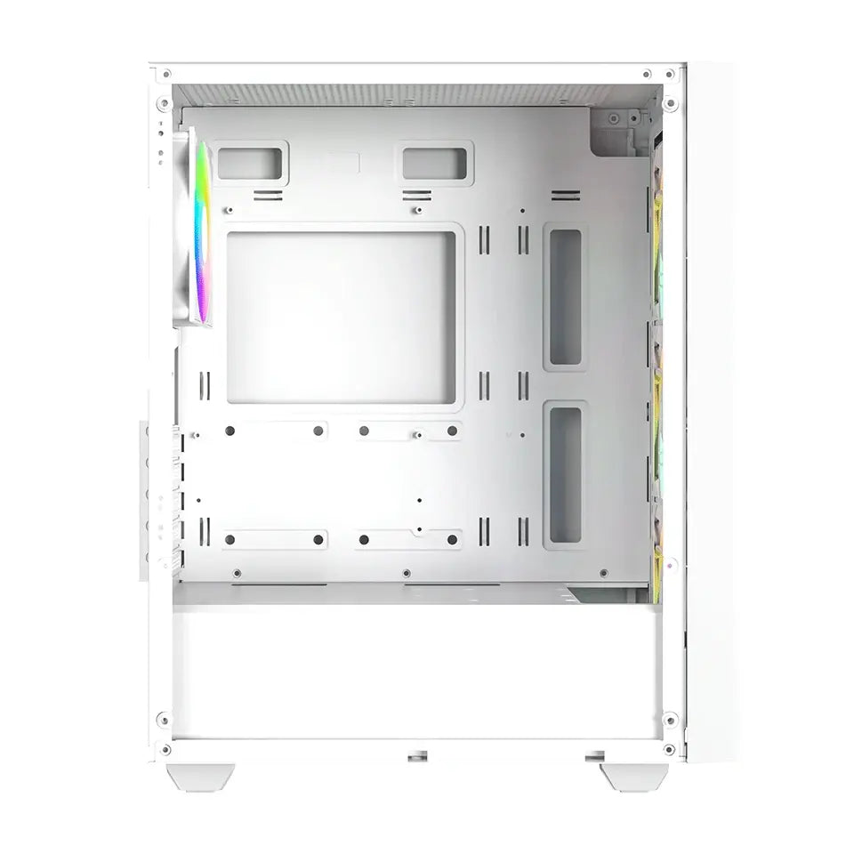 ID-Cooling Ware 310 ARGB ATX PC Case - White
