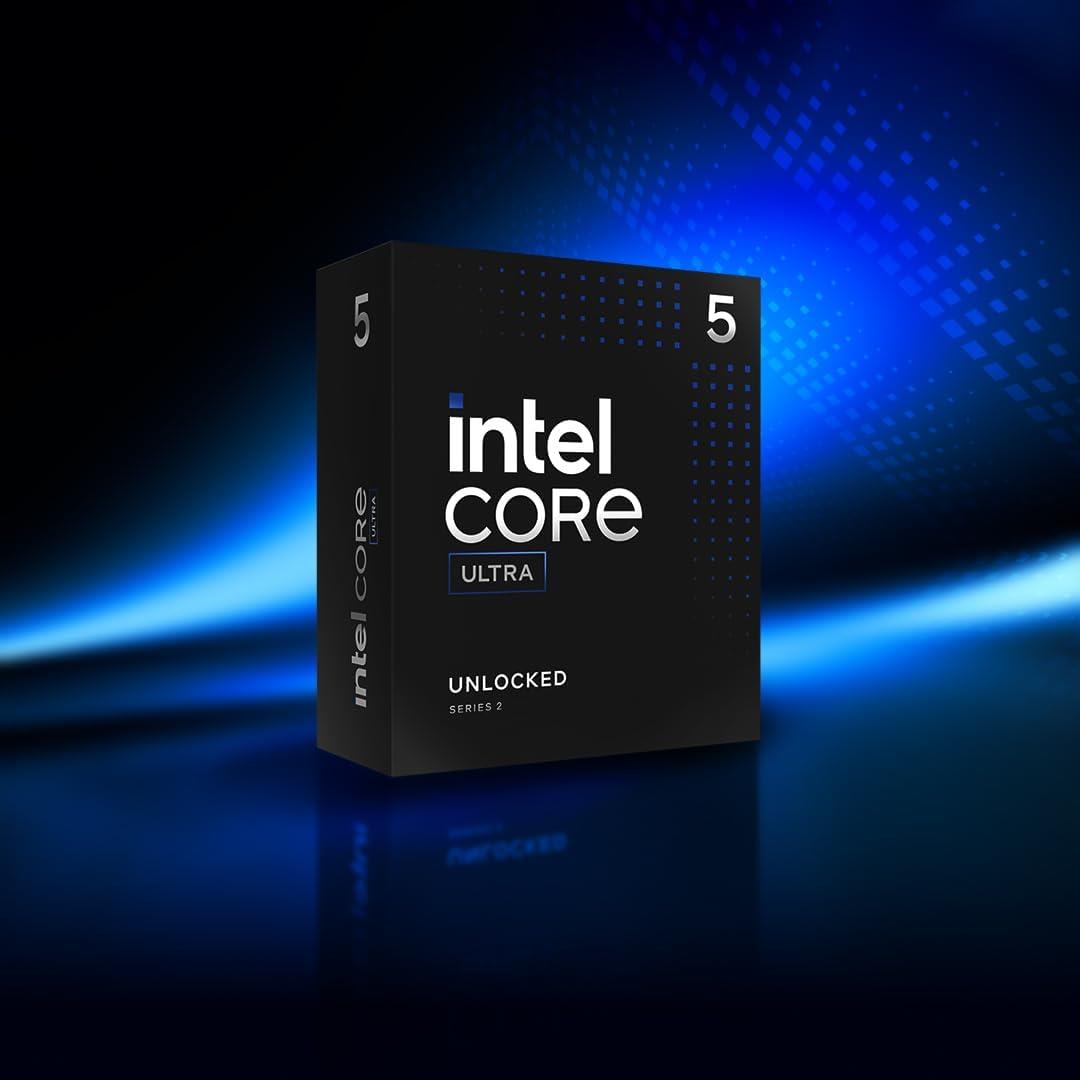 Intel Core Ultra 5 245K Desktop Processor - 14 cores (6 P-cores + 8 E-cores) up to 5.2 GHz (Tray)