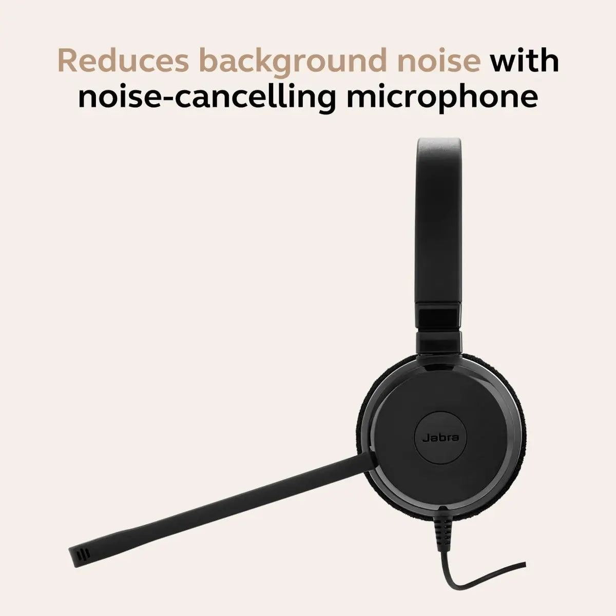 Jabra Evolve 20 Wired Headset - Black