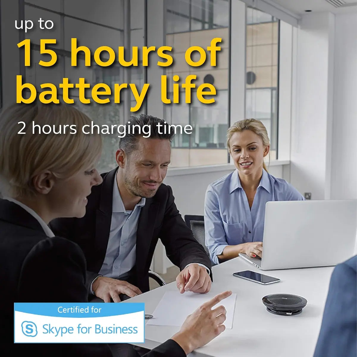 Jabra Speak 510 MS Wireless Bluetooth Speakerphone