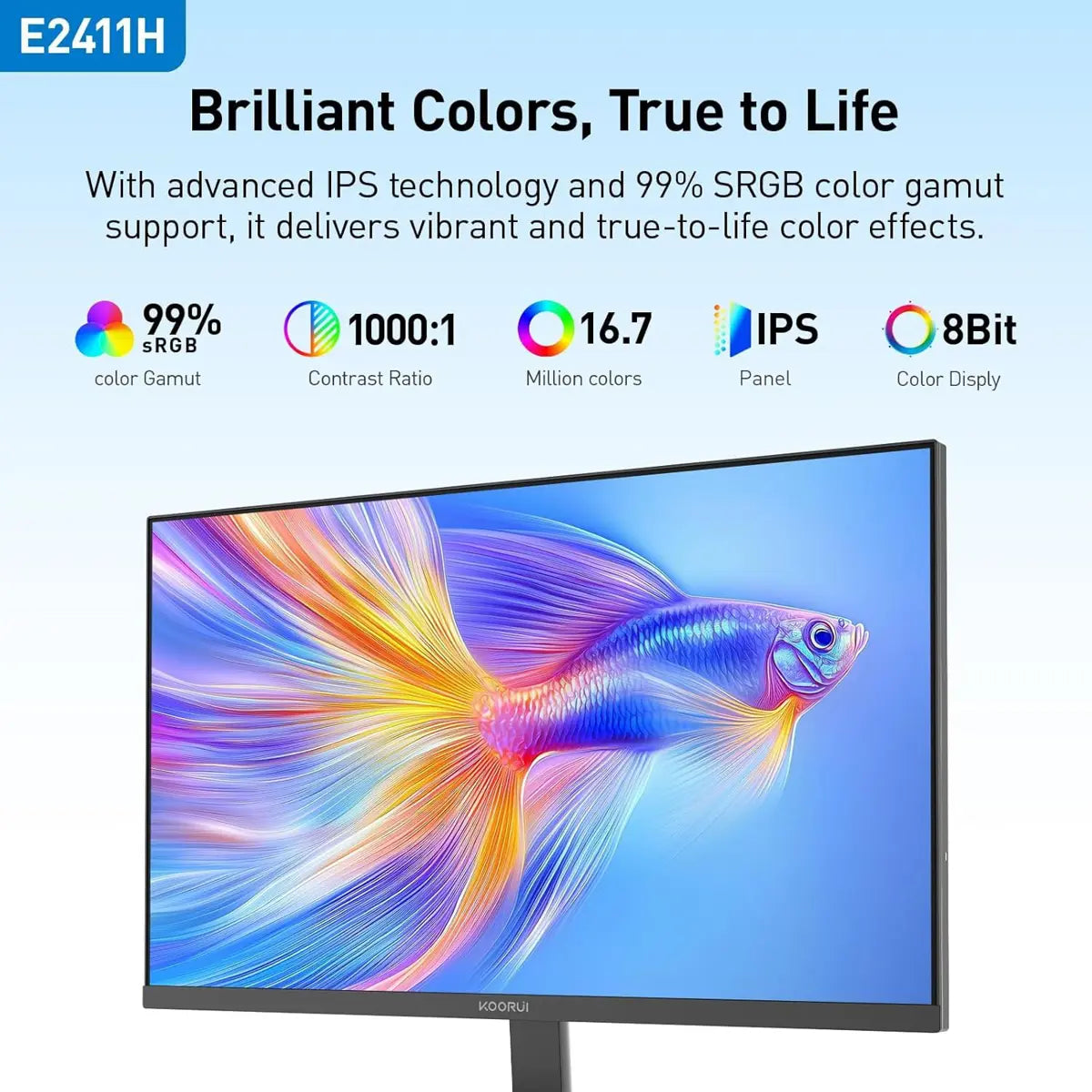 Koorui E2411H 24-inch 120Hz Gaming Monitor