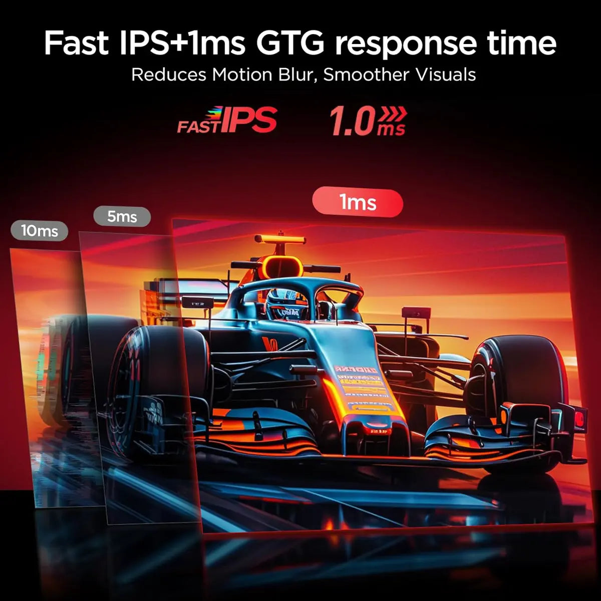 Koorui G2741L 27 Inch 4k, 1ms, Dual Mode (4K 160Hz / FHD 320Hz) IPS Gaming Monitor