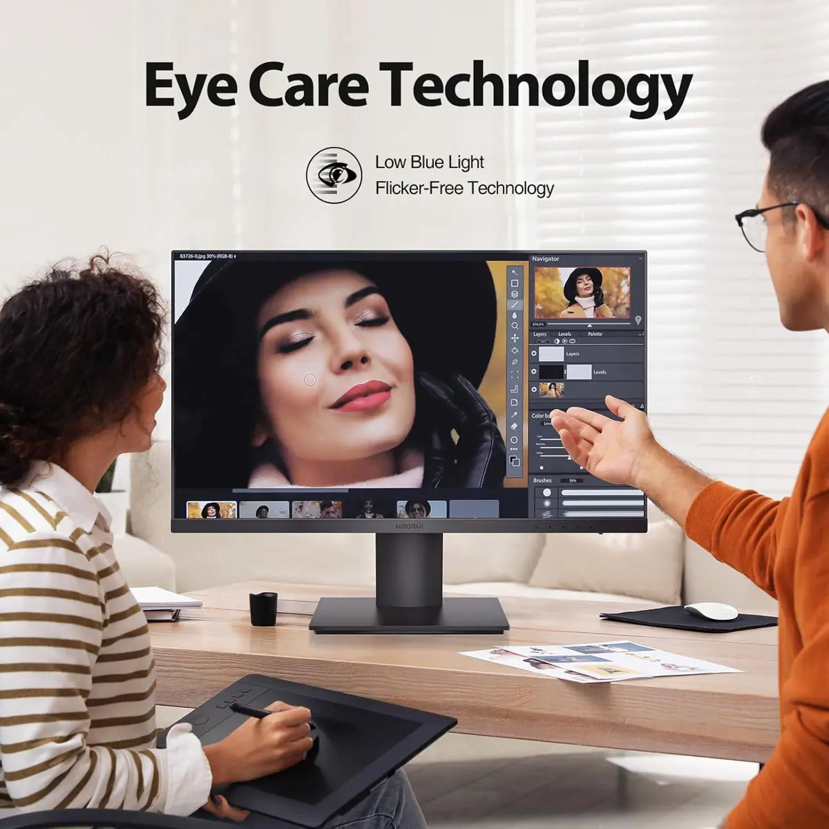 Koorui N07 27 Inch 4K IPS UHD (3840x2160) Monitor