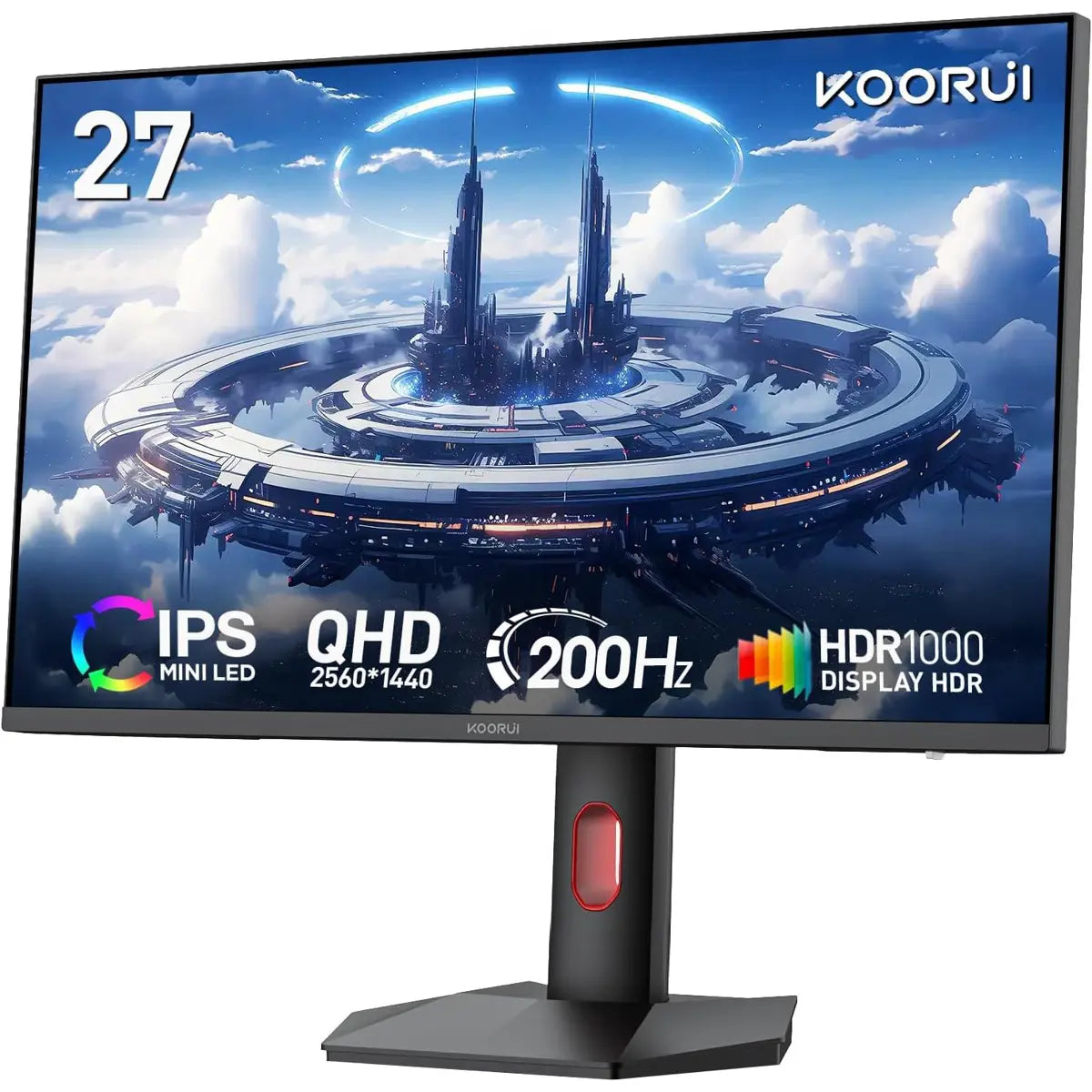 Koorui S2721PM 27", 1ms, HDR1000, 1440p, Mini-LED IPS, 200hz Gaming Monitor