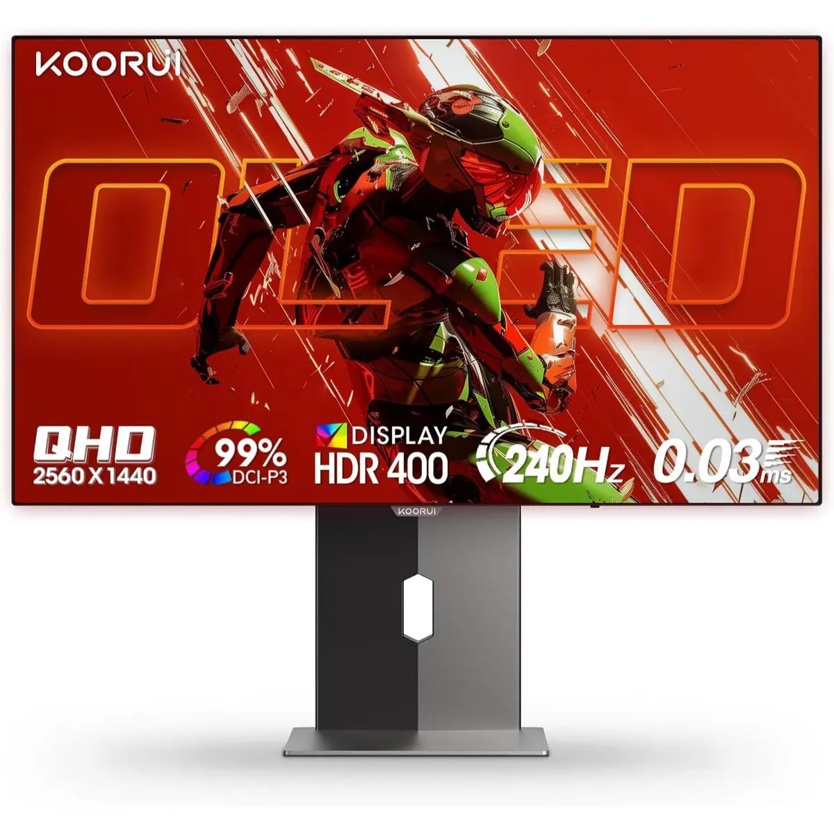 Koorui S2721XO 27 inch 240hz, 0.03ms, QHD, QD-OLED Gaming Monitor