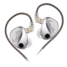KZ Castor Pro IEM Earphones with HD Mic - Silver