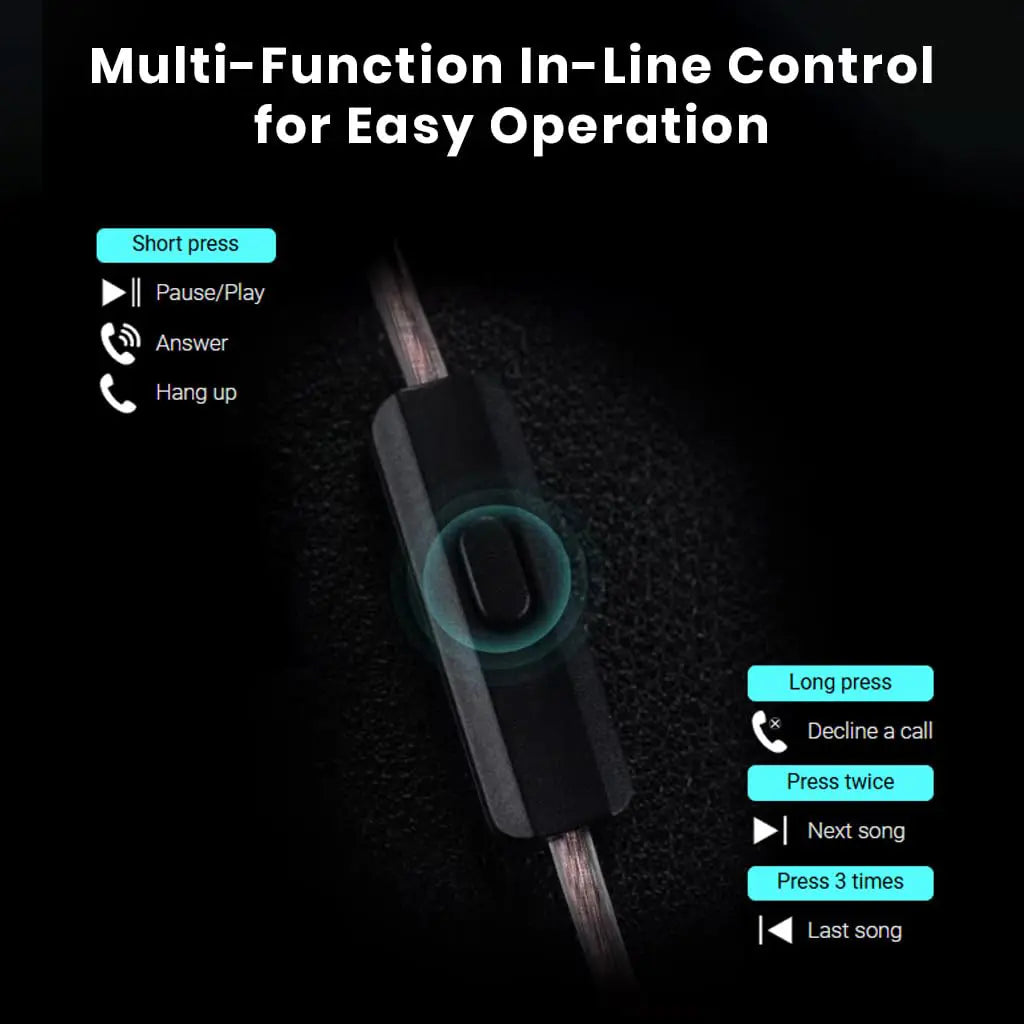 KZ Castor Pro IEM Earphones with HD Mic - Silver