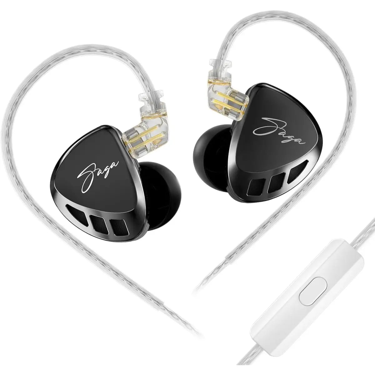 KZ Saga Wired Gaming Earbuds, Bass Improved with Mic