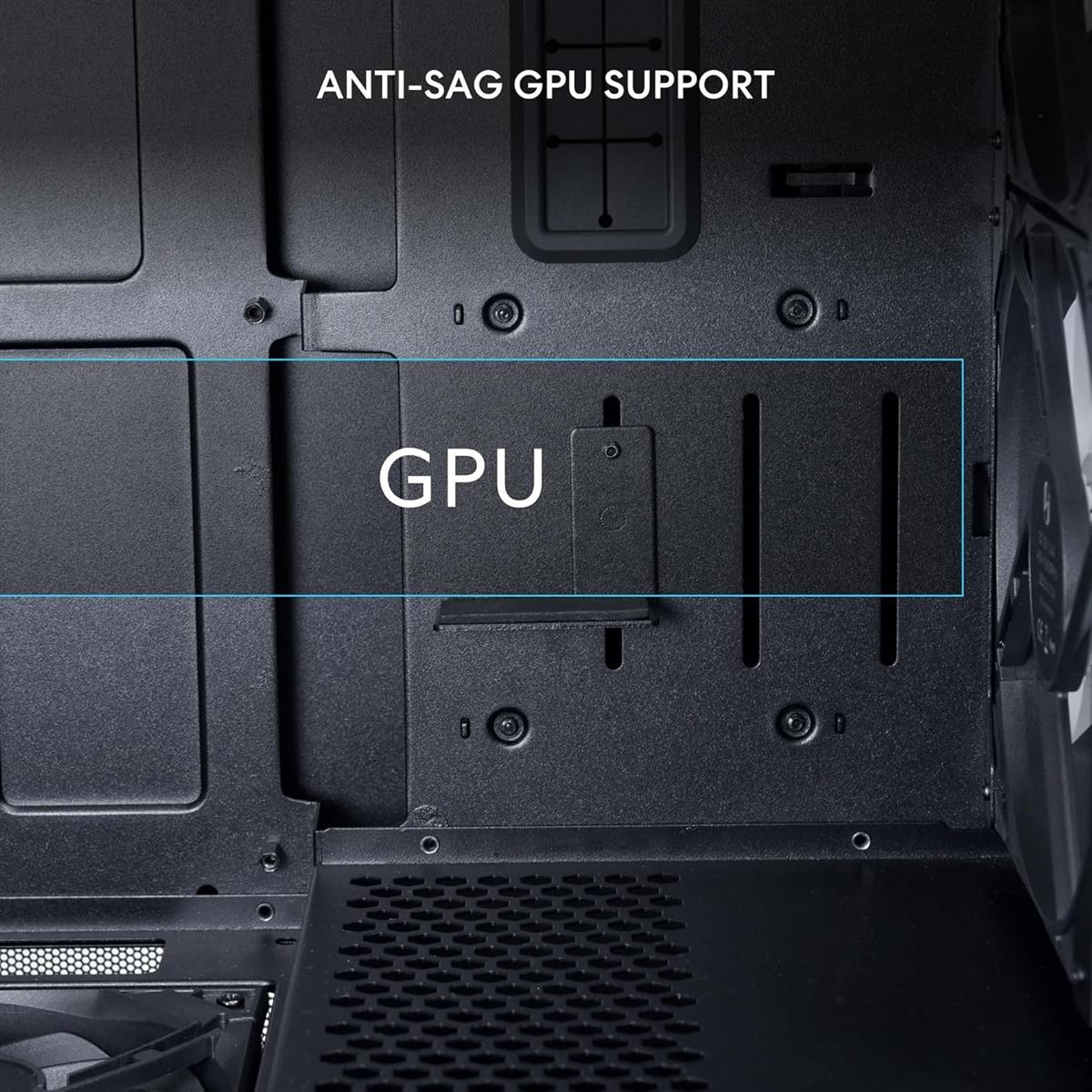 Lian Li Lancool 207 Compact ATX RGB Computer Case - Black