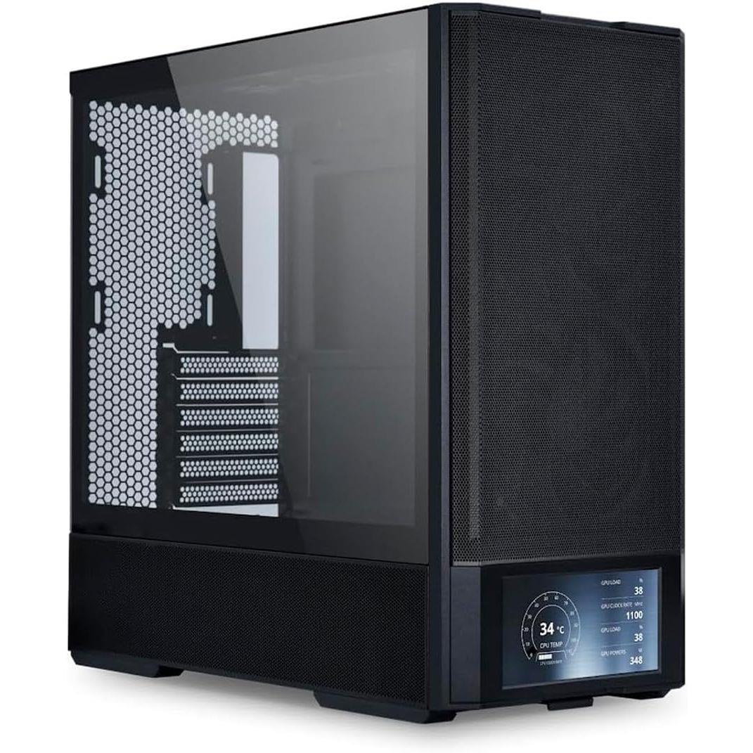 Lian Li Lancool 207 Digital Mid Tower ATX Computer Case - Black