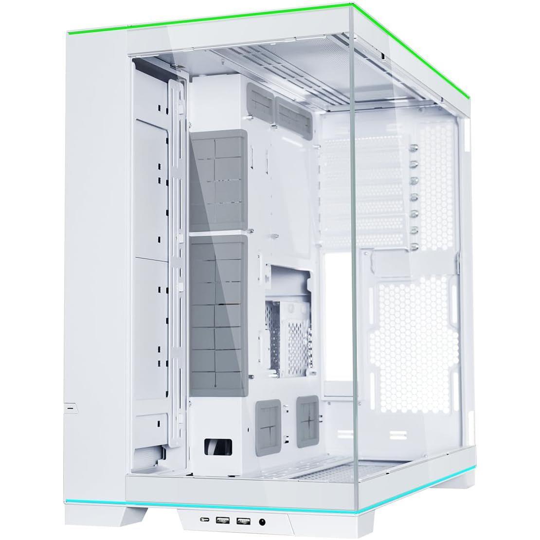 Lian Li O11D EVO RGB Mid-Tower E-ATX Gaming Case - White
