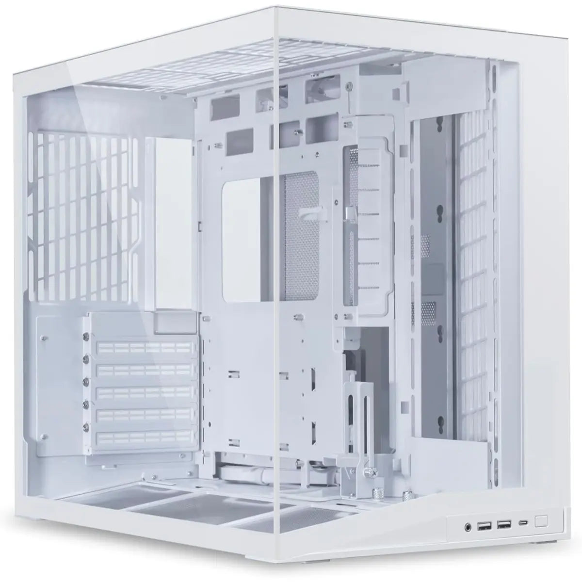 Lian Li O11D Mini V2 ATX Mid-Tower Computer Case - White
