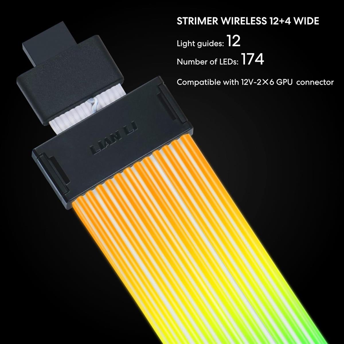 Lian Li Strimer Wireless 16 Pin Addressable RGB Power Extension Cable