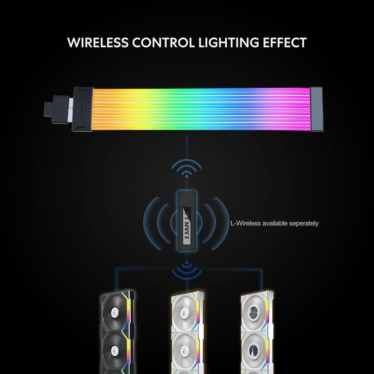 Lian Li Strimer Wireless 16 Pin Addressable RGB Power Extension Cable