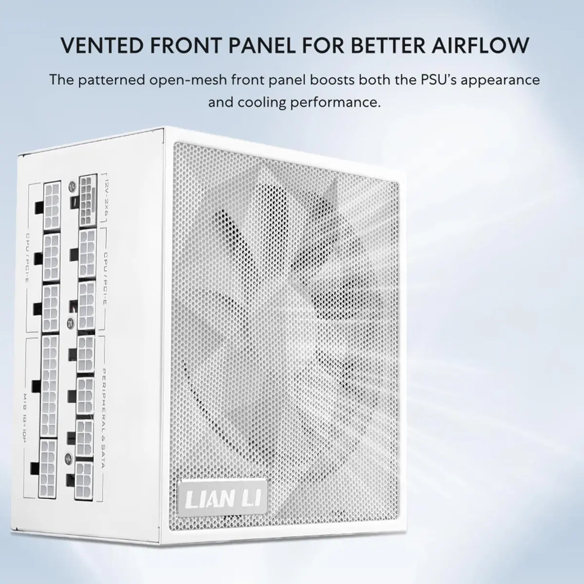 Lian Li SX Platinum 1200W SXP Compact ATX Form Factor Power Supply - White