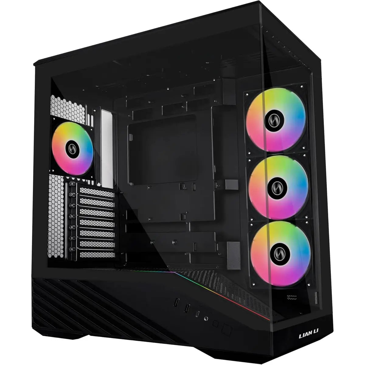 Lian Li Vector V100 ATX Mid-Tower PC Case - Black