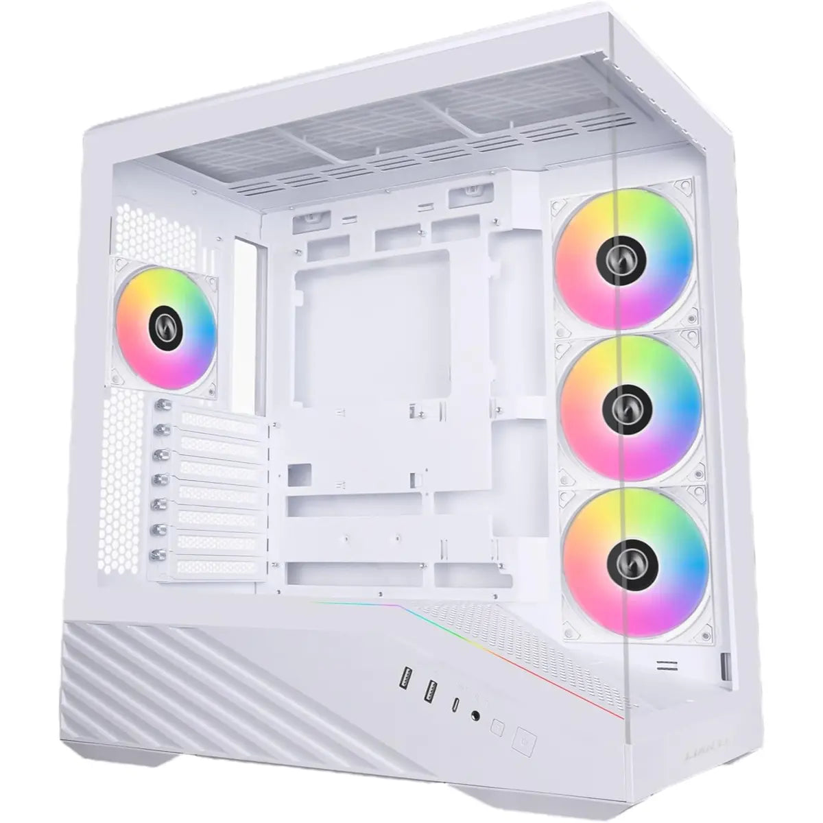 Lian Li Vector V100 ATX Mid-Tower PC Case - White
