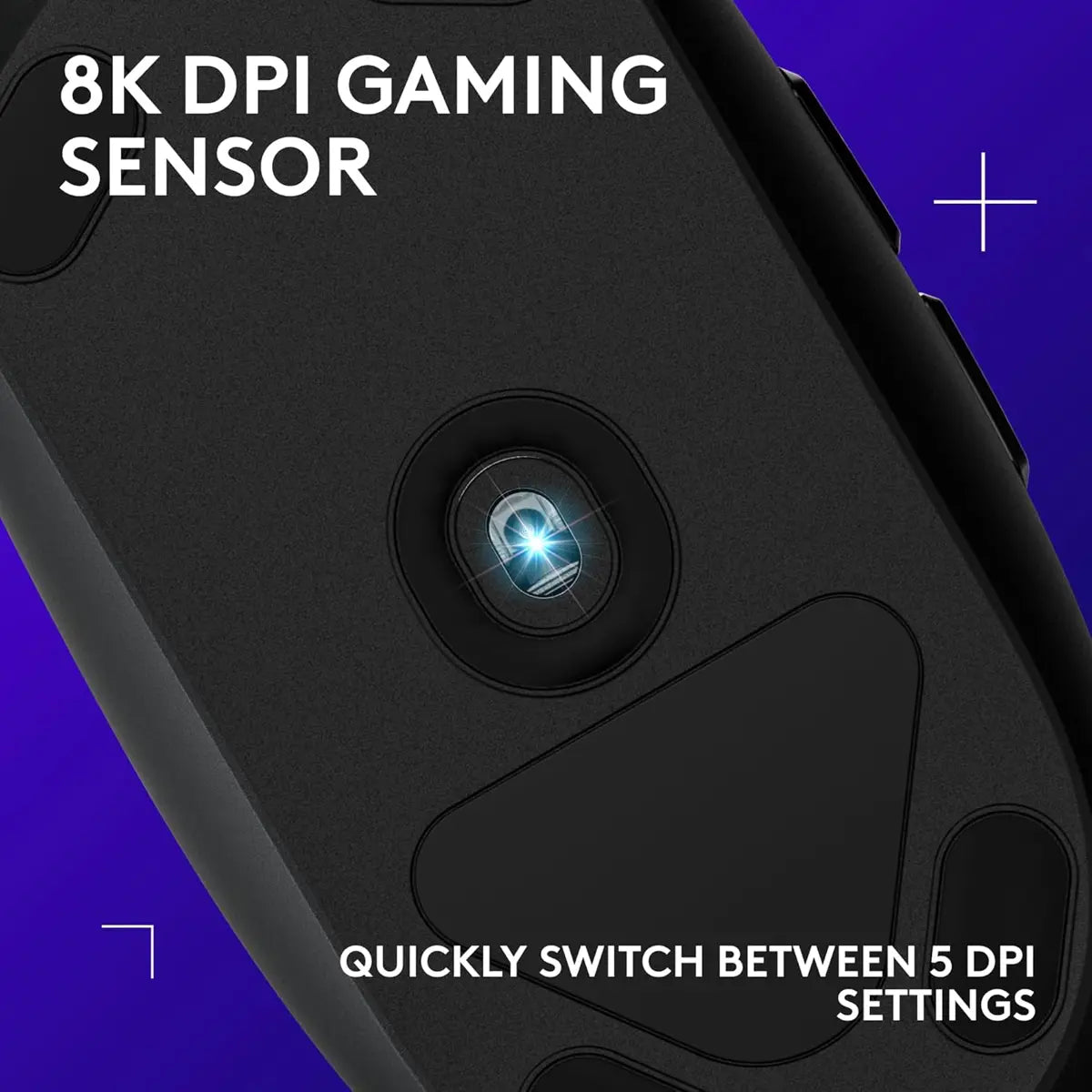 Logitech G203 Lightsync Wired Gaming Mouse - Black