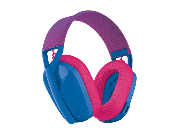 Logitech G435 Lightspeed Wireless Gaming Headset - Blue & Raspberry