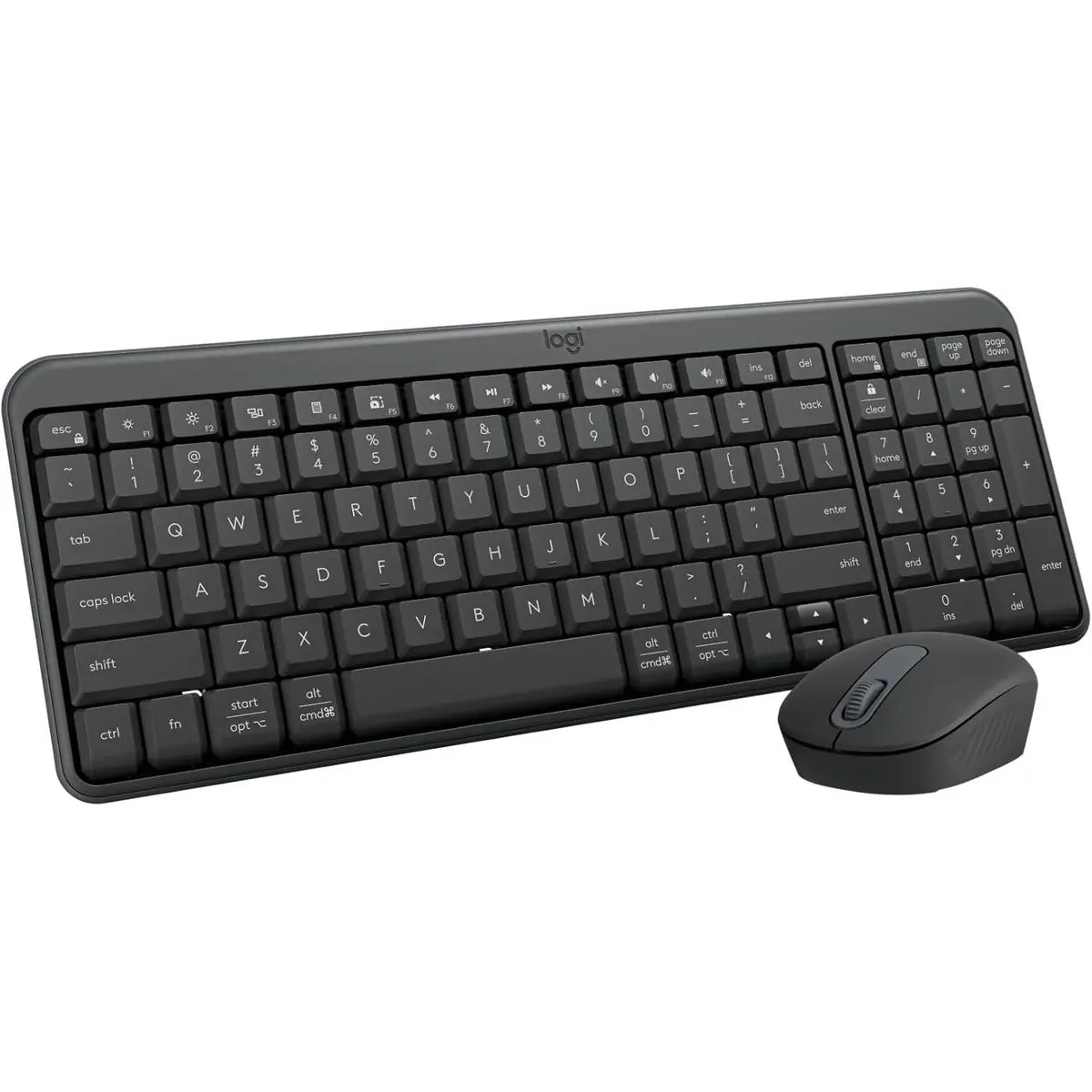 Logitech MK250 Bluetooth Wireless Mouse and Keyboard - Graphite