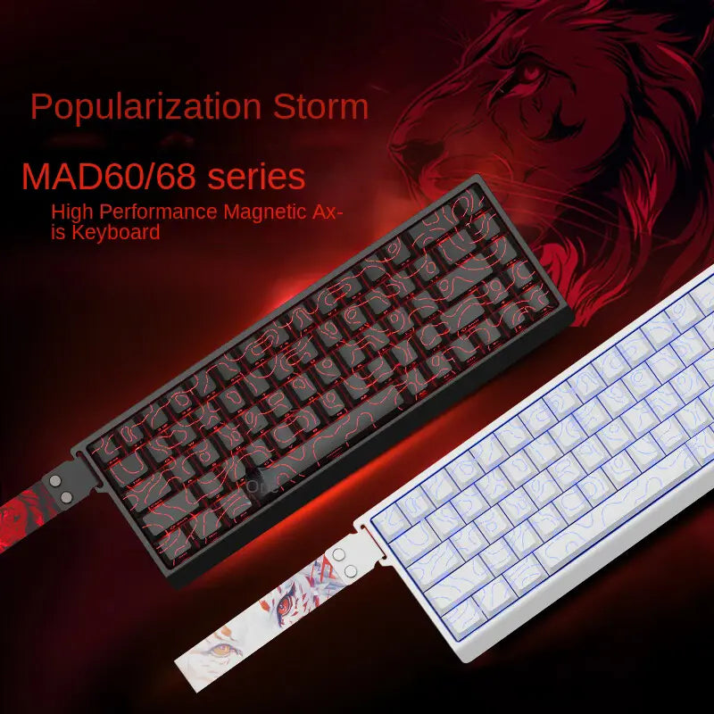 FGG MadLions MAD68 HE PRO RGB 60% Wired Magnetic Switch Gaming Keyboard