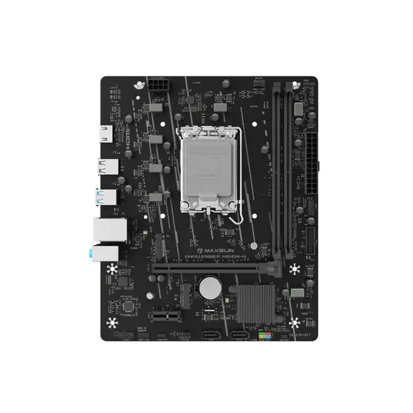 Maxsun Challenger H610M-H V1 DDR4 Intel 12/13/14th Gen microATX Motherboard