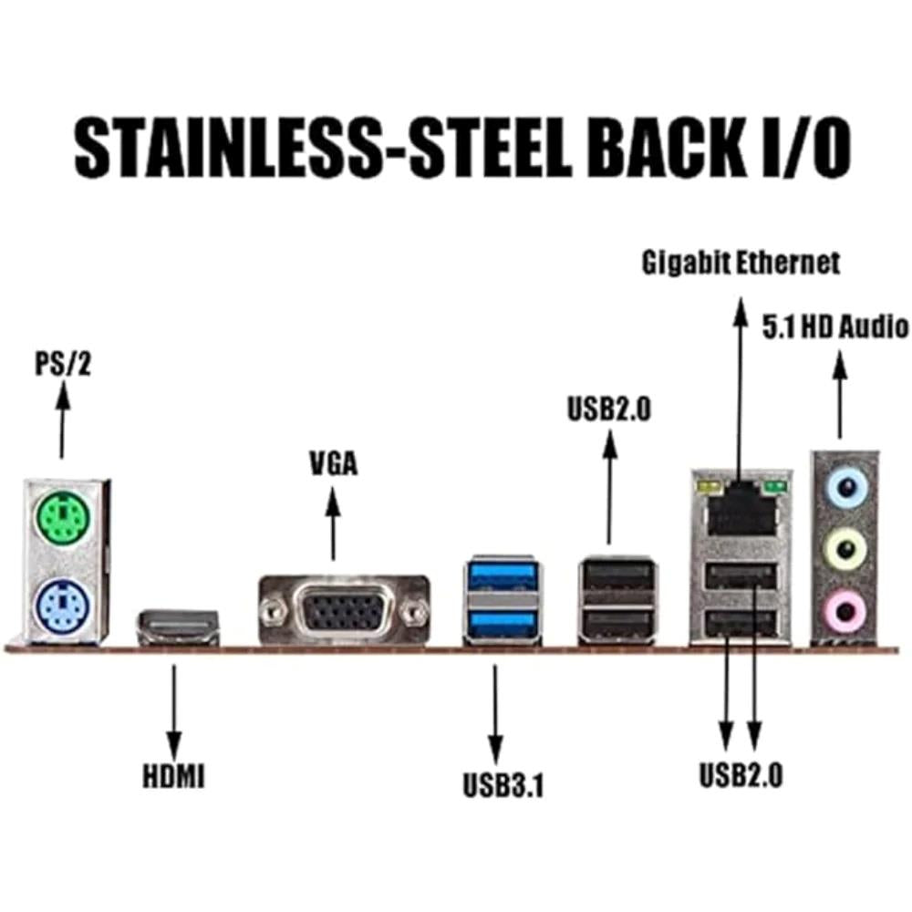 Maxsun Terminator B550M AMD AM4 microATX Motherboard