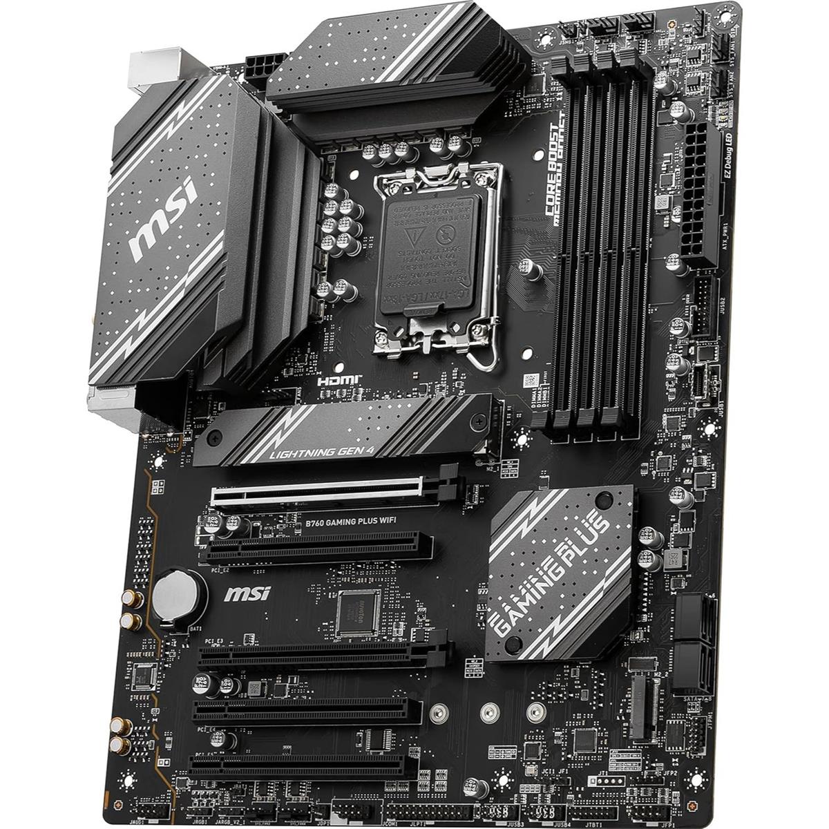 MSI B760 Gaming Plus WiFi Gaming Motherboard - PakByte Computers