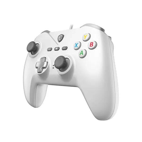 MSI Force GC200 Wired Gaming Gamepad Controller - White
