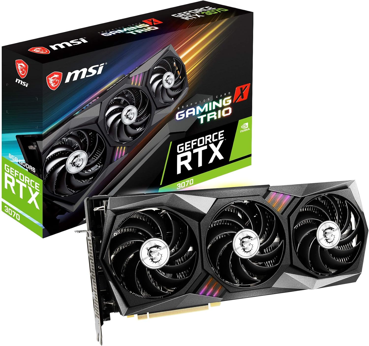 MSI RTX 3070 Gaming X Trio 8GB Graphic Card